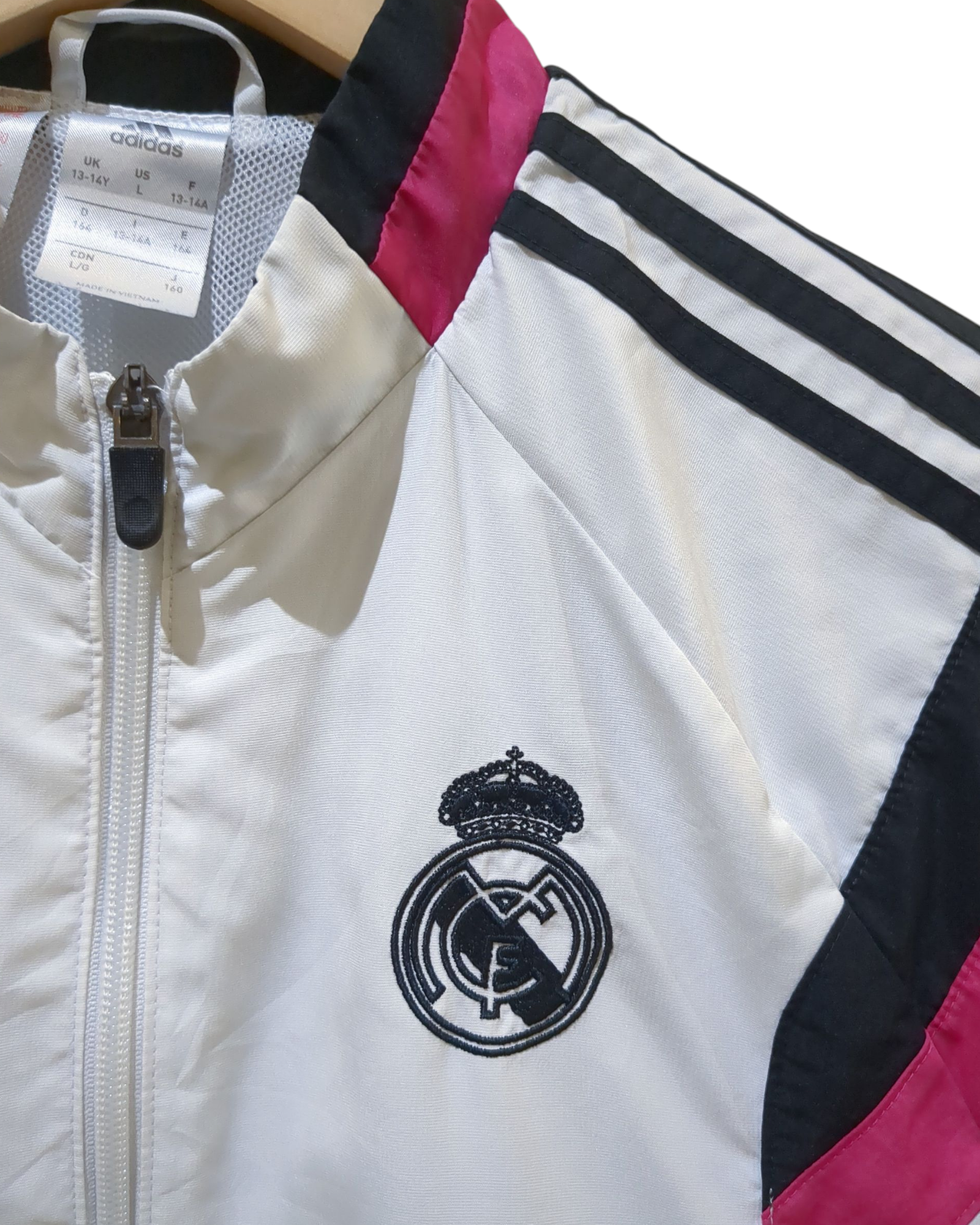 2014-15 Adidas Real Madrid Track Jacket - (M)