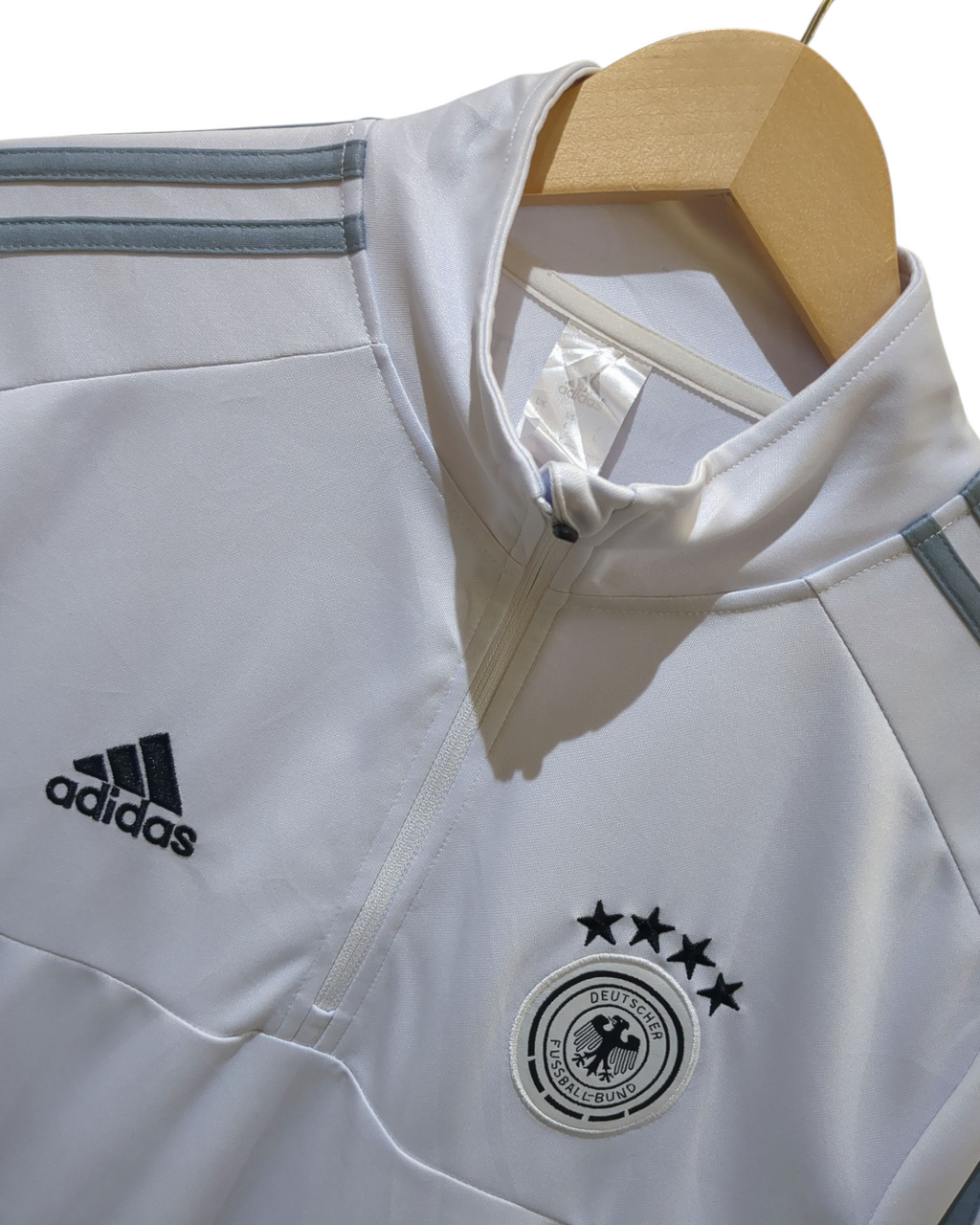 2017-18 Adidas Germany 1/4 Zip Drill Top - (M)