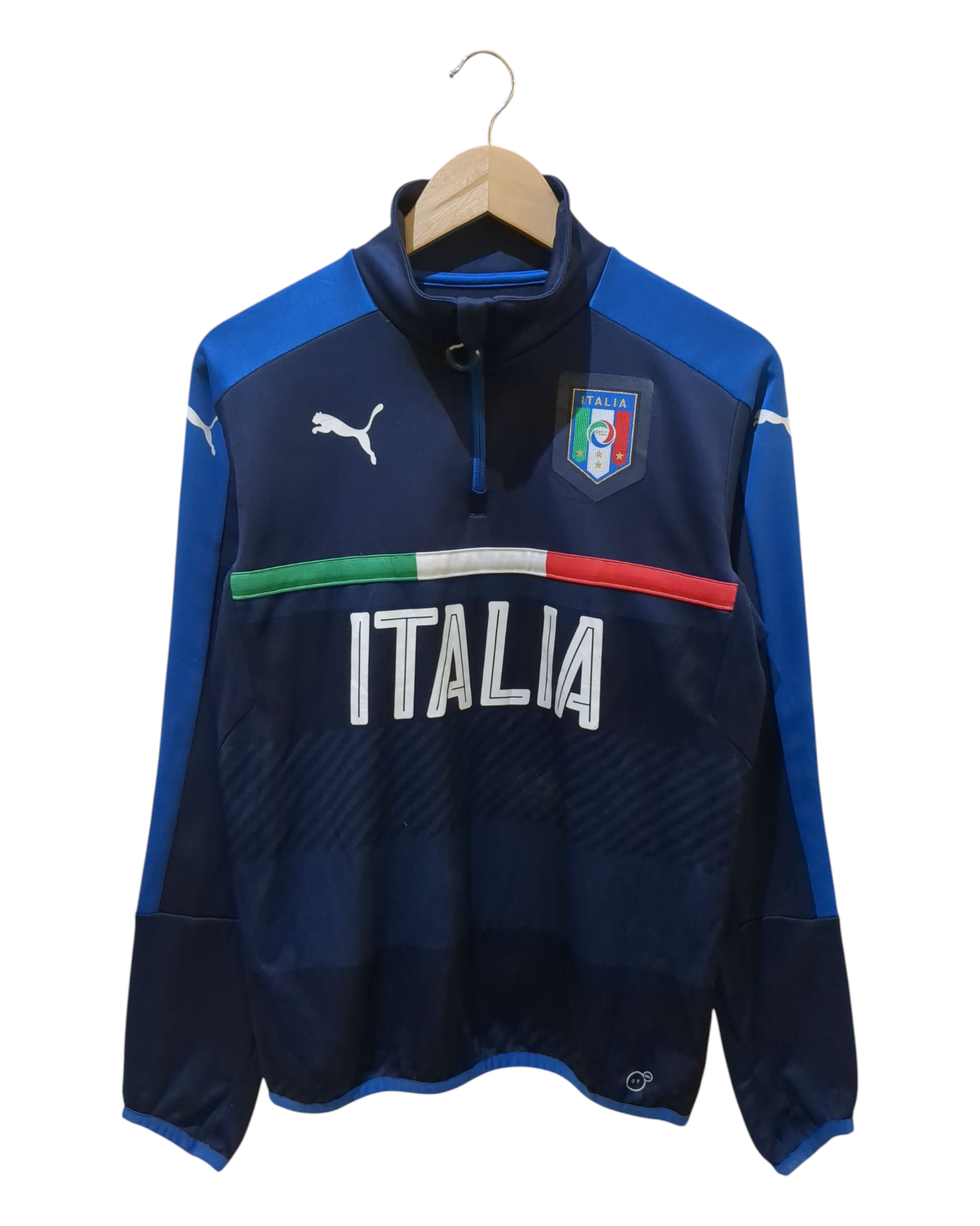 2016-17 Puma Italy 1/4 Zip Training Top - (M)