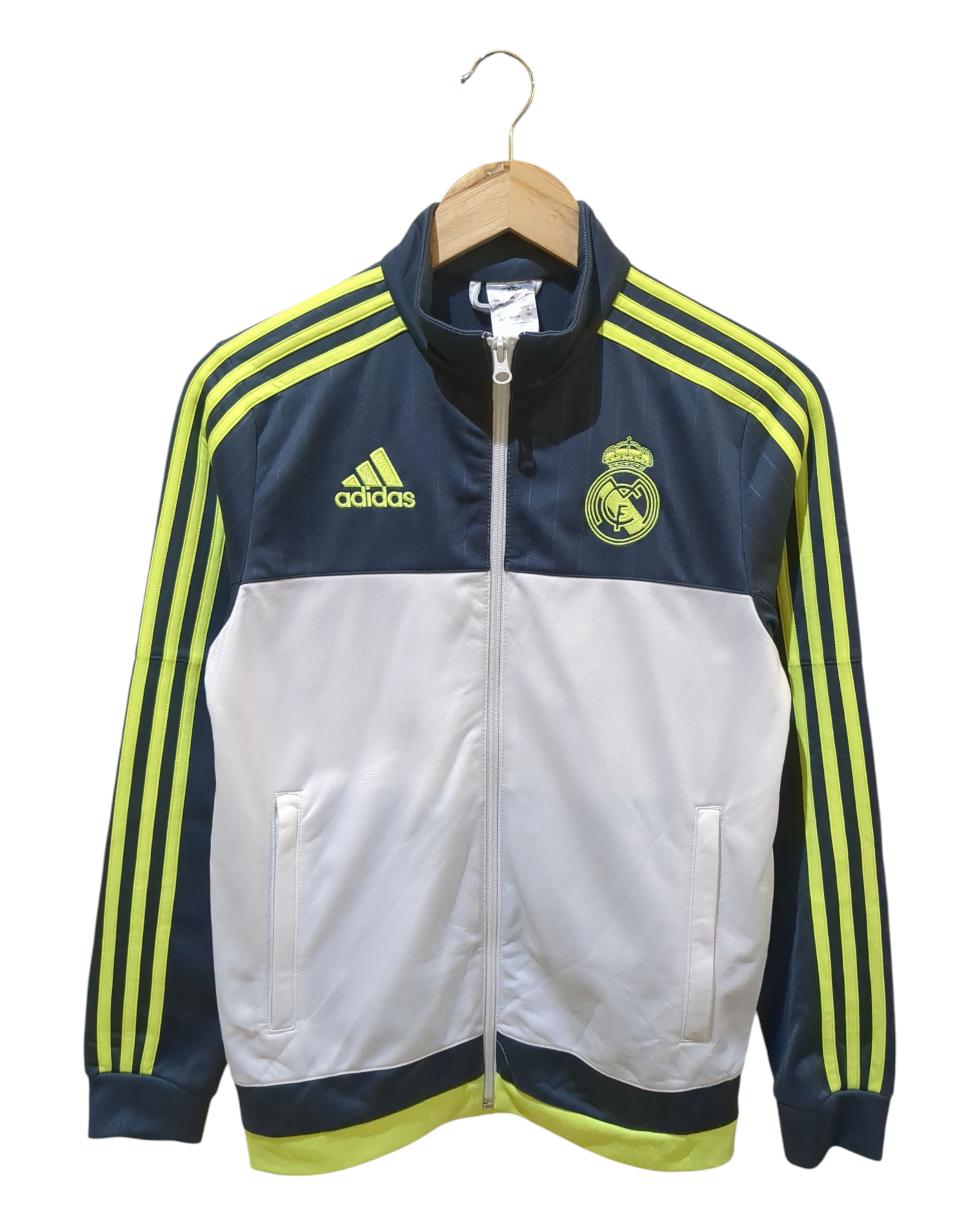 2015-16 Adidas Real Madrid Track Jacket - (S)