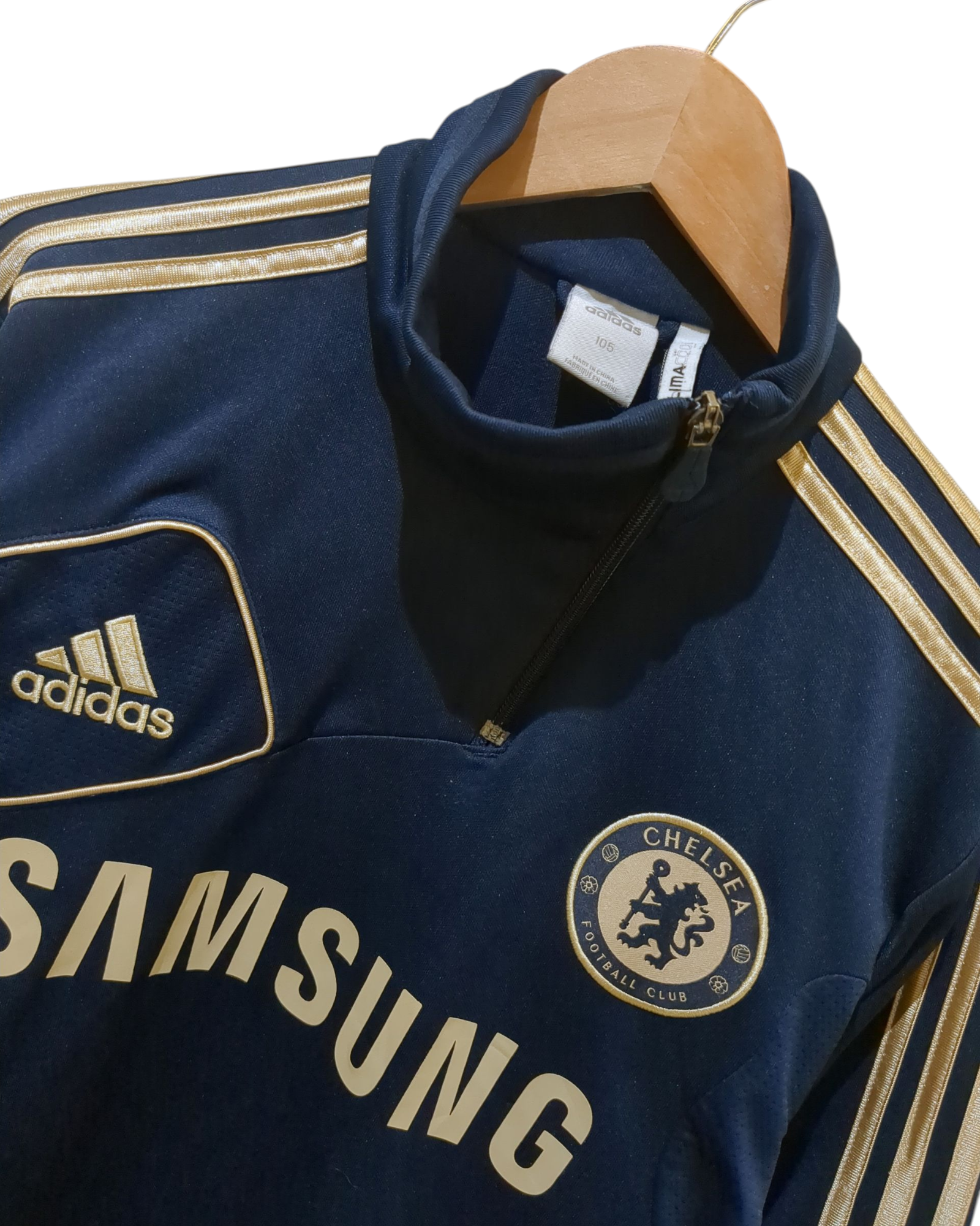 2012-13 Adidas Chelsea 1/4 Zip Training Top - (M)