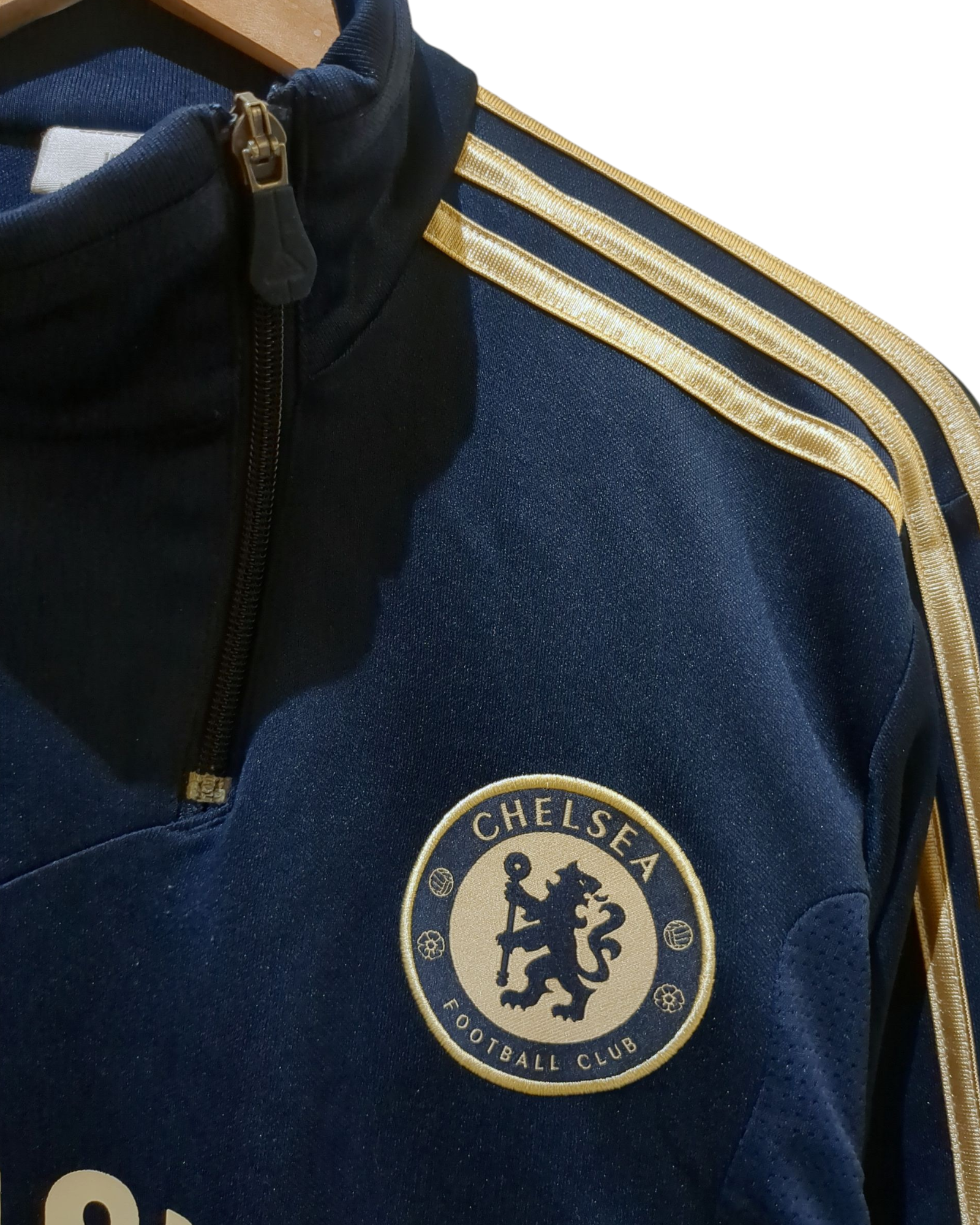 2012-13 Adidas Chelsea 1/4 Zip Training Top - (M)