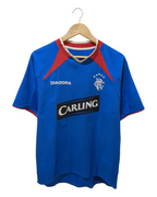 2003-05 Rangers Diadora Home Shirt #27 Stewart - (M)