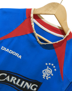 2003-05 Rangers Diadora Home Shirt #27 Stewart - (M)