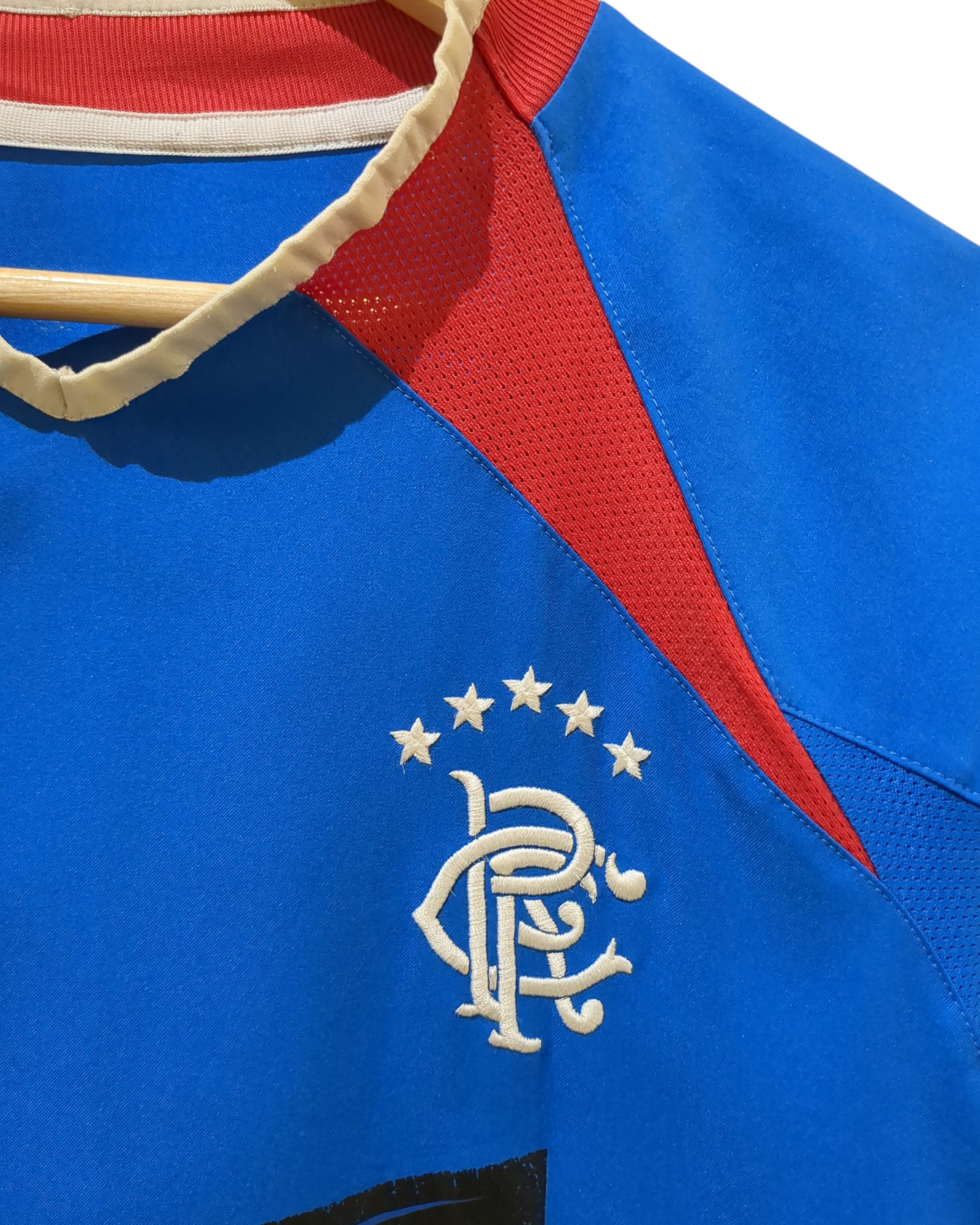2003-05 Rangers Diadora Home Shirt #27 Stewart - (M)