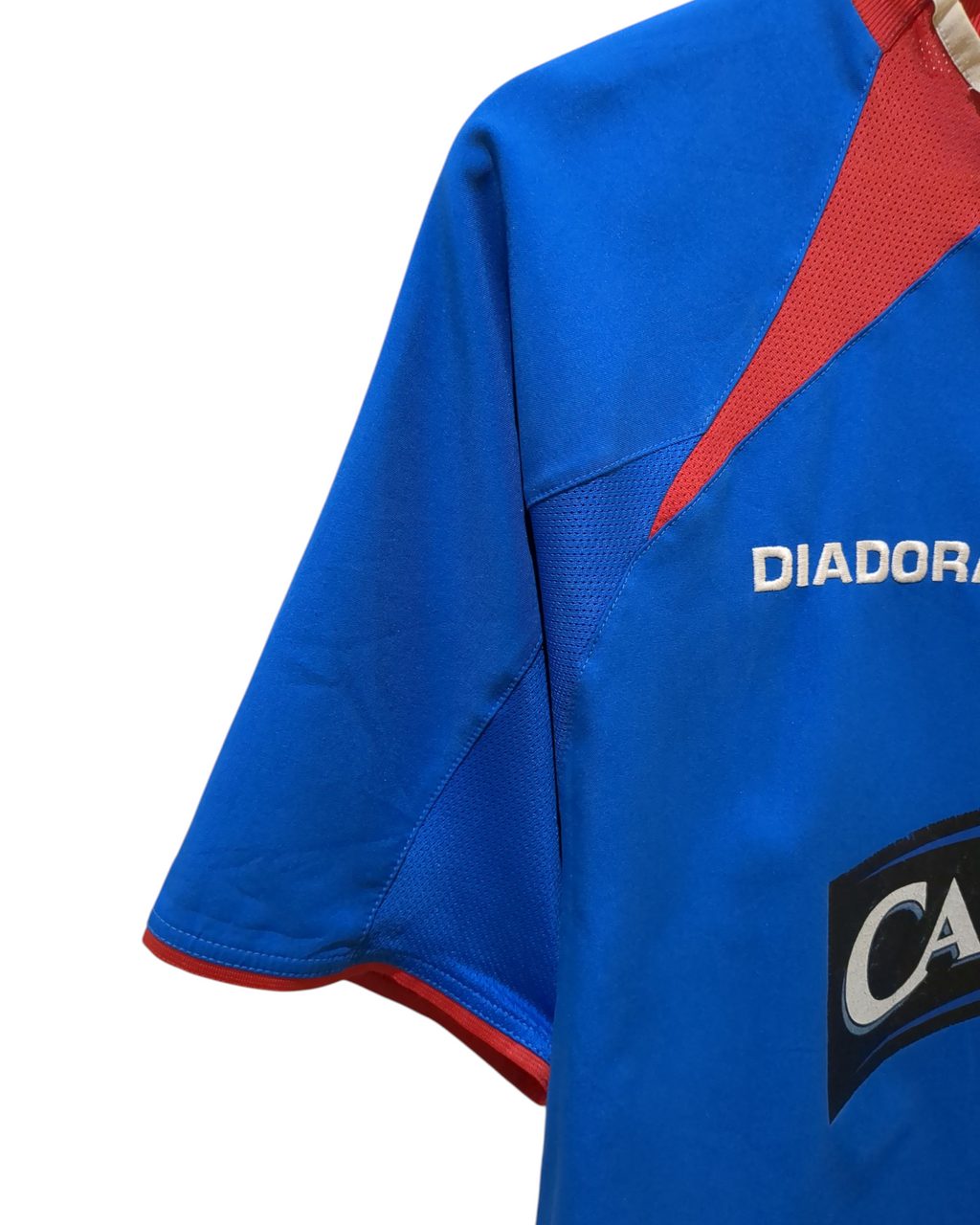 2003-05 Rangers Diadora Home Shirt #27 Stewart - (M)