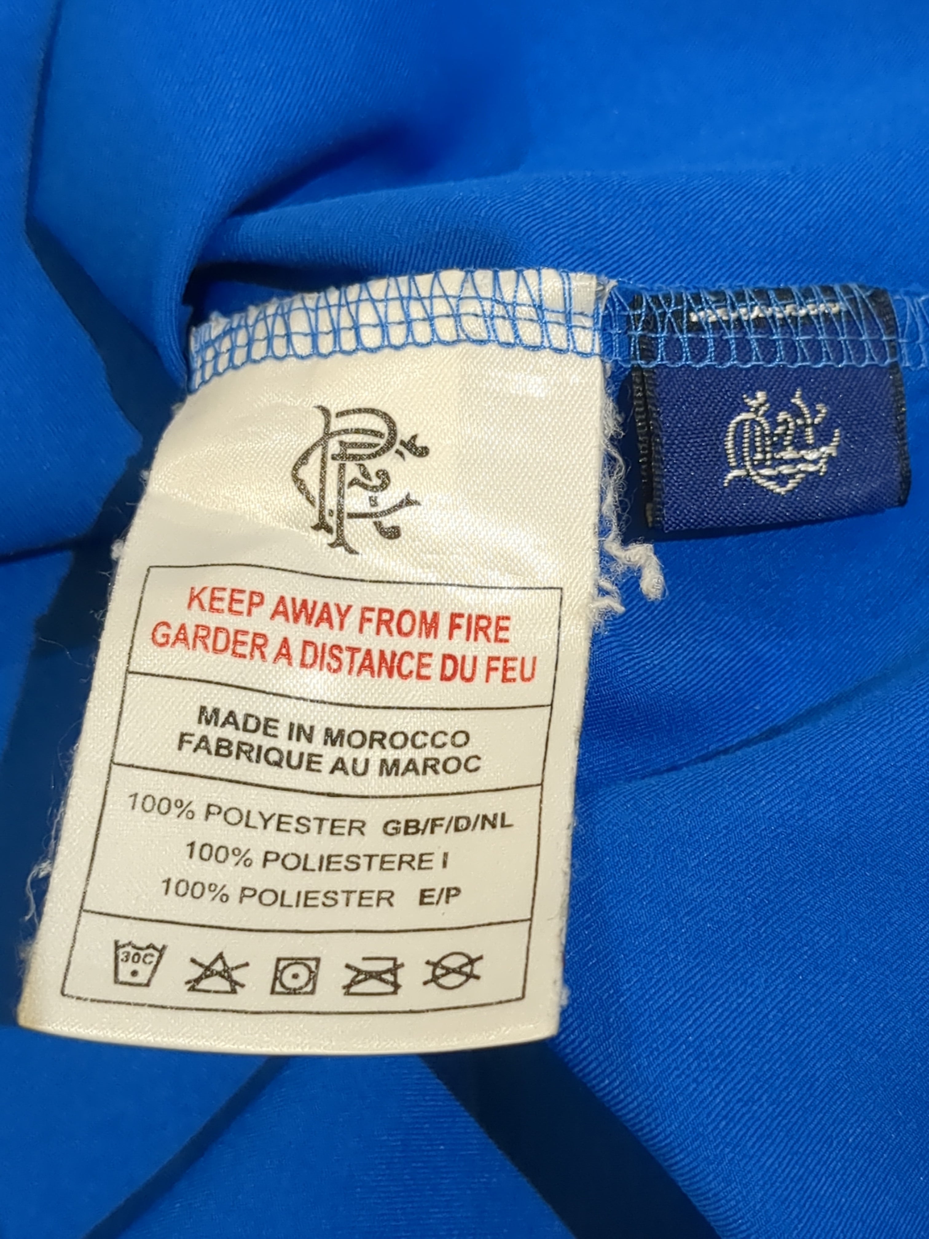 2003-05 Rangers Diadora Home Shirt #27 Stewart - (M)