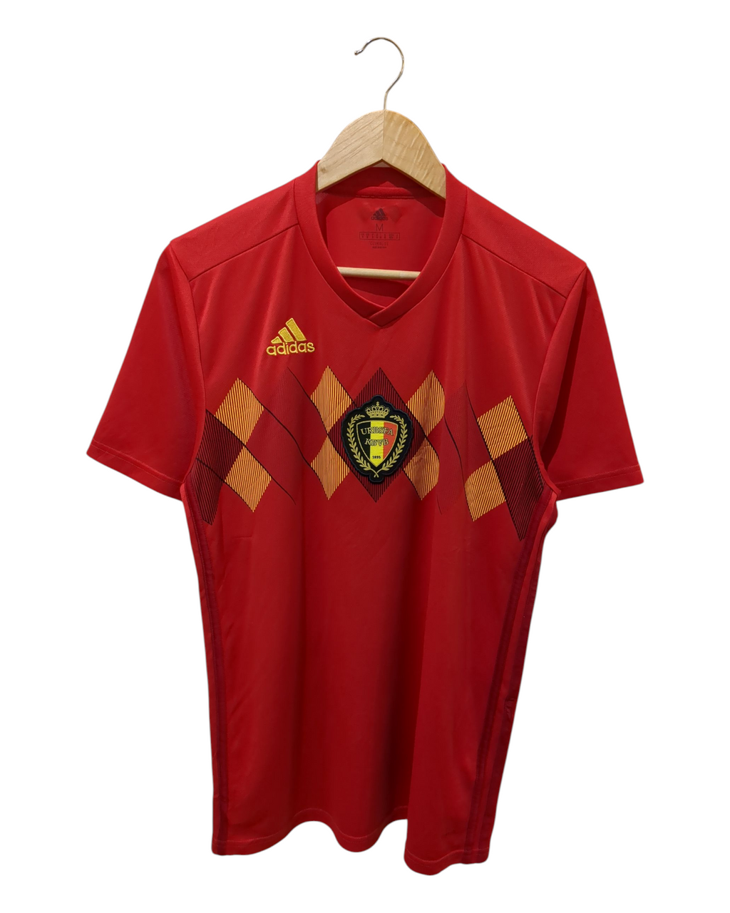 2018-19 Adidas Belgium Home Shirt - (M)