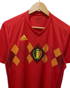 2018-19 Adidas Belgium Home Shirt - (M)