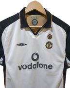 2001-02 Umbro Manchester United Centenary Reversible Away Shirt - (S)