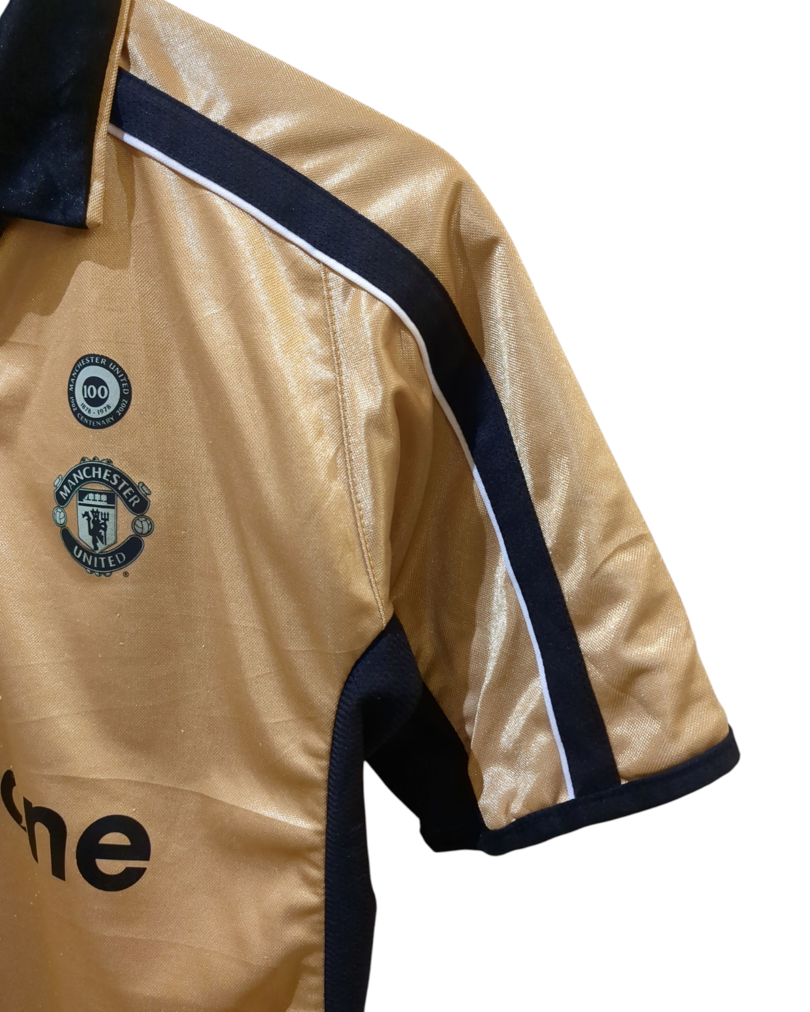 2001-02 Umbro Manchester United Centenary Reversible Away Shirt - (S)