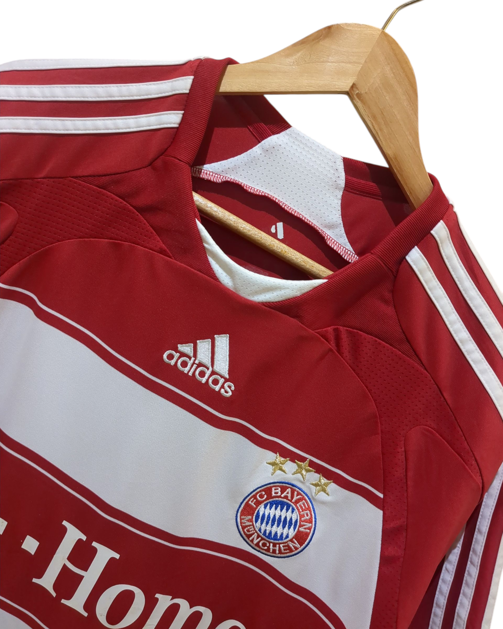 2007-08 Adidas Bayern Munich Home Shirt #7 Ribery - (L)
