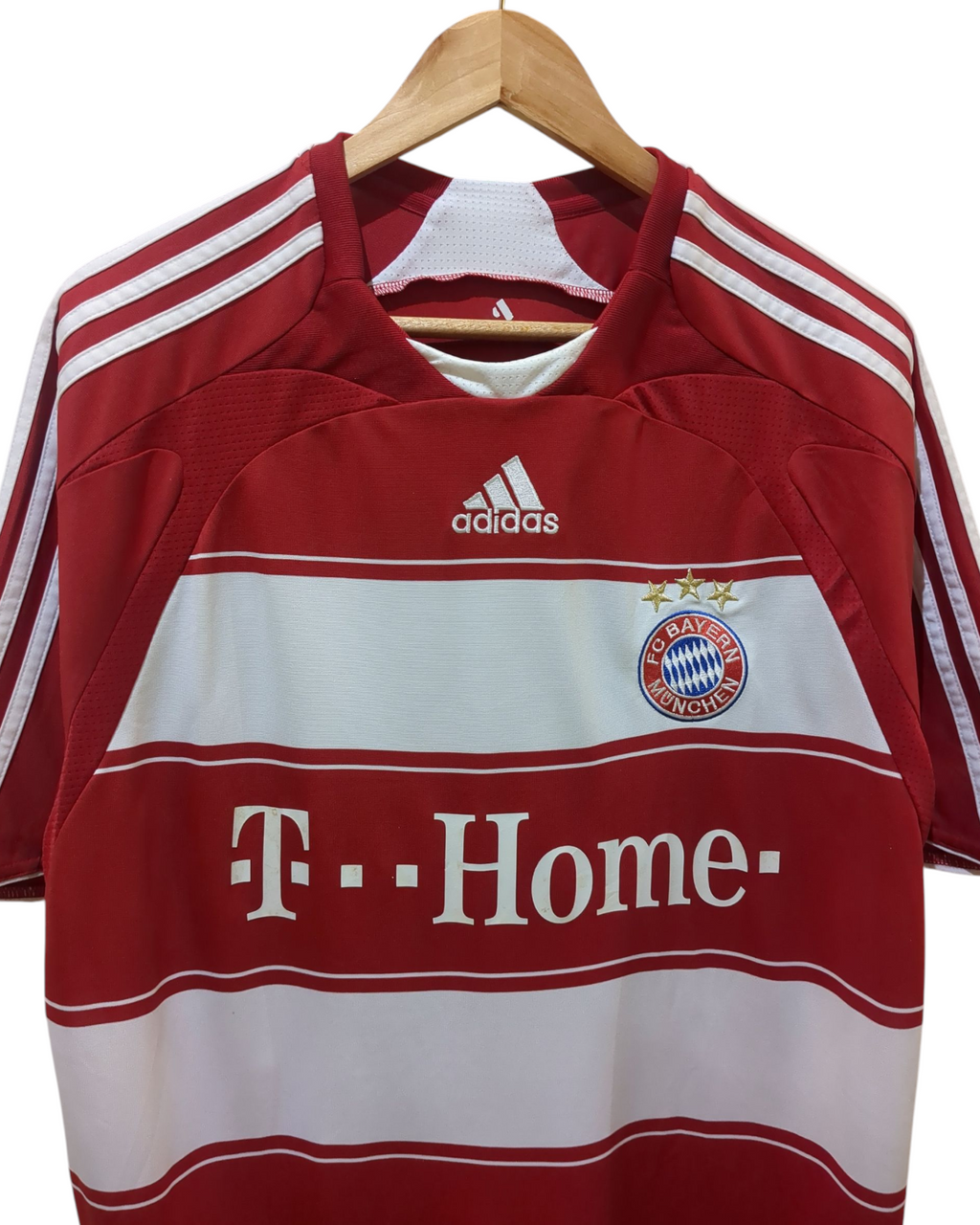 2007-08 Adidas Bayern Munich Home Shirt #7 Ribery - (L)