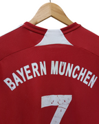 2007-08 Adidas Bayern Munich Home Shirt #7 Ribery - (L)