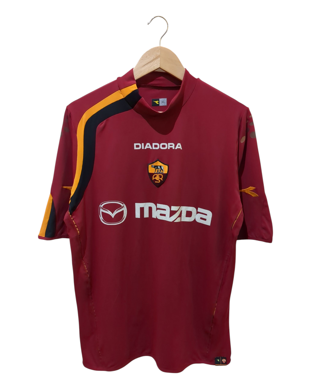 2004-05 Diadora AS Roma 'Limited Edition' Home Shirt - (L)