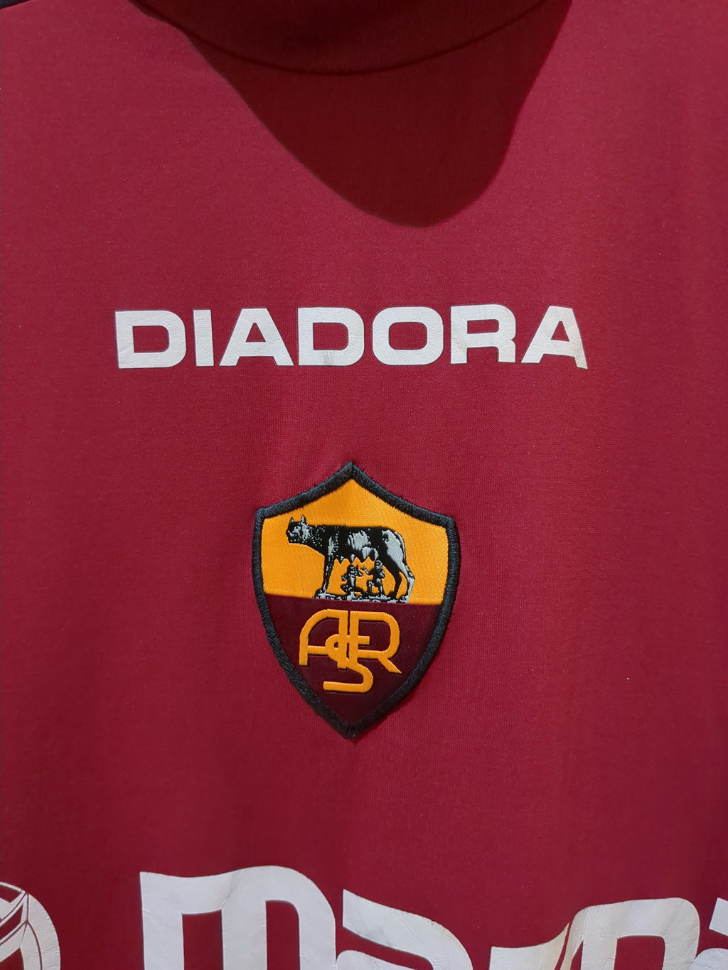 2004-05 Diadora AS Roma 'Limited Edition' Home Shirt - (L)