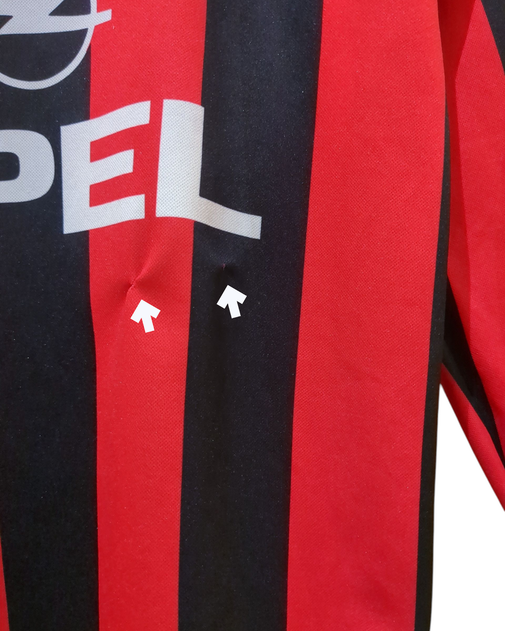 1995-96 Lotto AC Milan Home L/S Shirt - (XS)