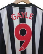 2017-18 Puma Newcastle Home Shirt #9 Gayle - (L)
