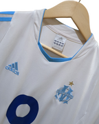 2003-04 Adidas Olympique Marseille Home Shirt #4 Van Buyten - (M)