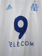 2003-04 Adidas Olympique Marseille Home Shirt #4 Van Buyten - (M)