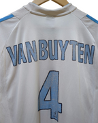 2003-04 Adidas Olympique Marseille Home Shirt #4 Van Buyten - (M)