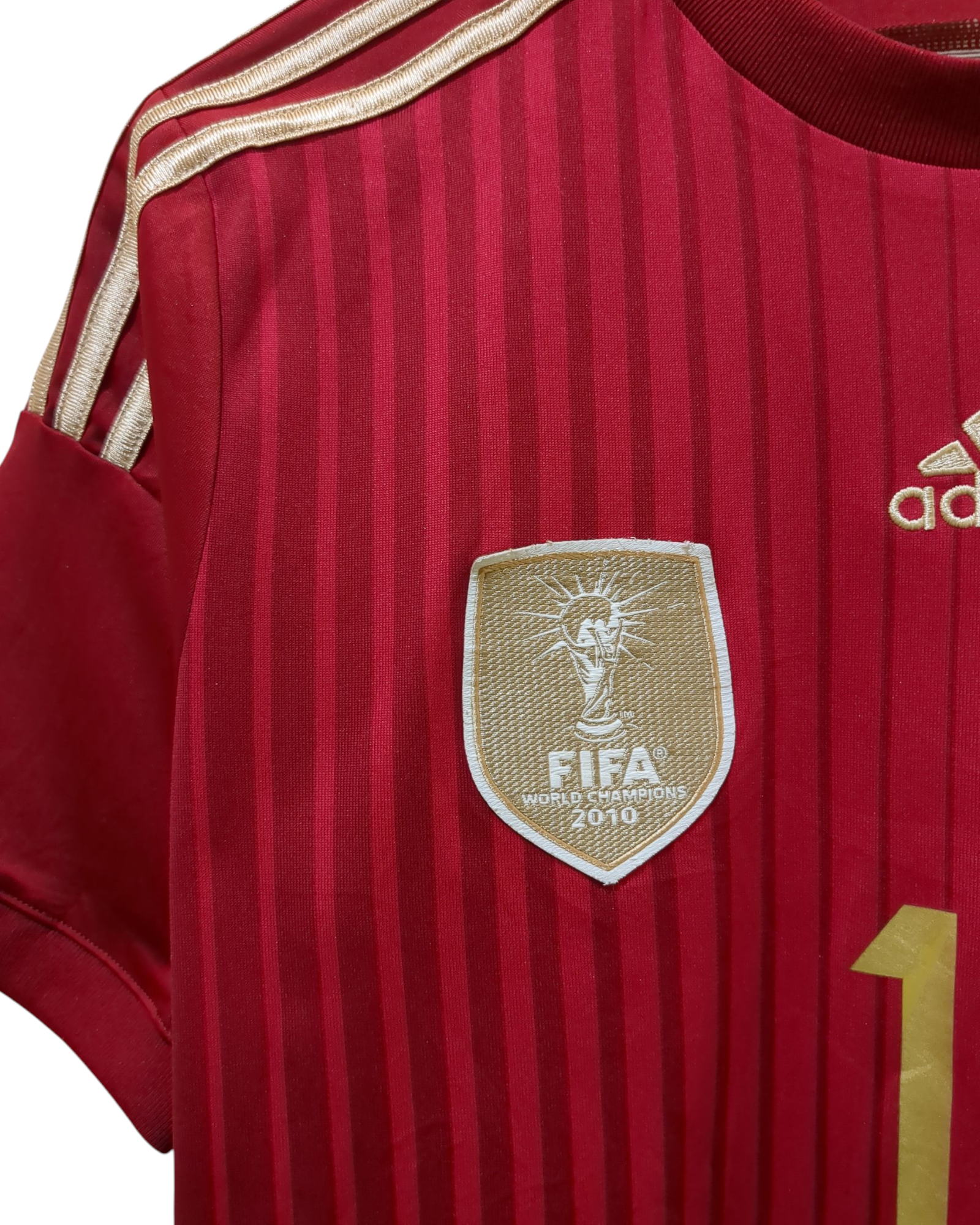 2013-15 Adidas Spain Home Shirt #15 Ramos - (S)