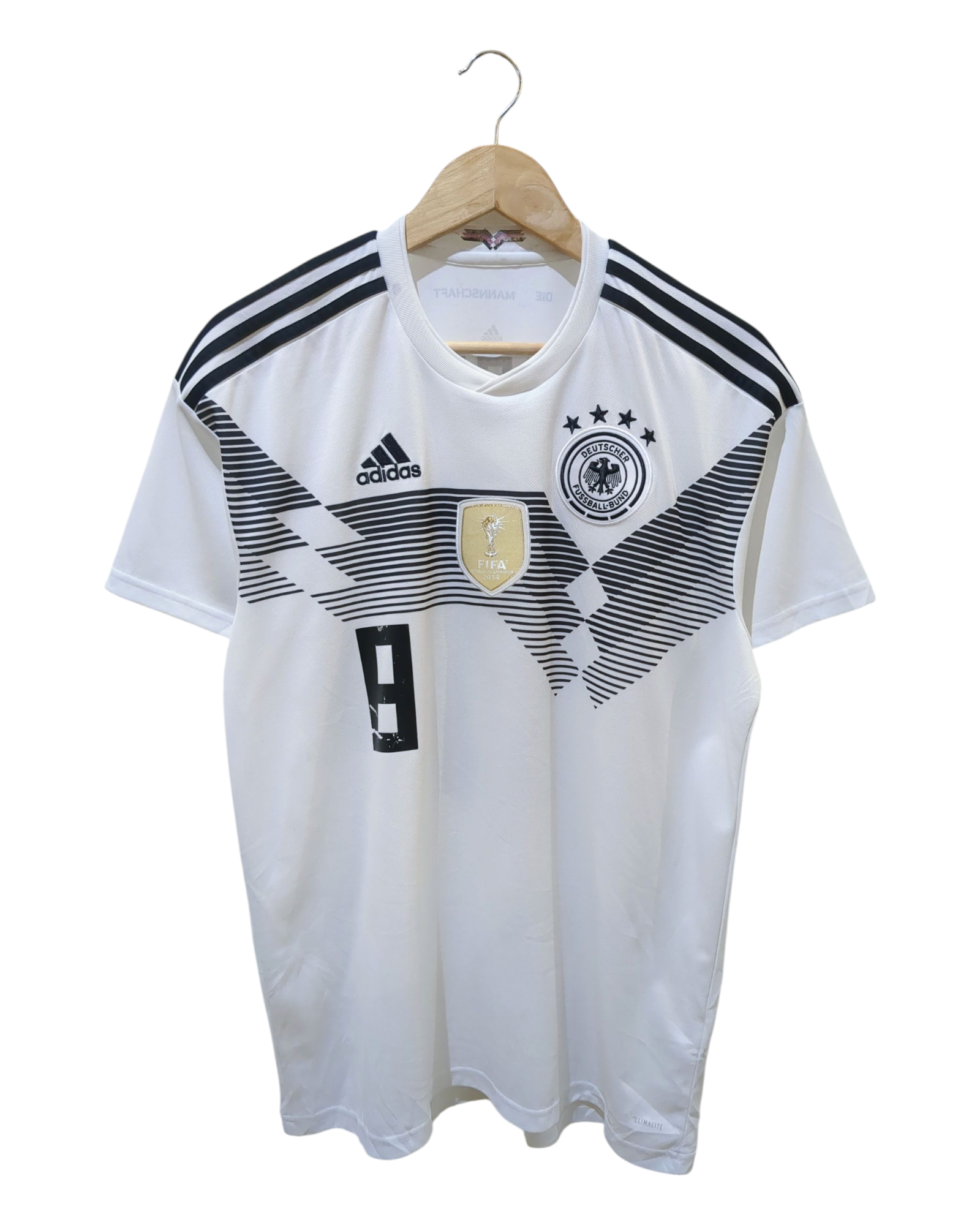 2018-19 Adidas Germany Home Shirt #8 Kroos - (L)