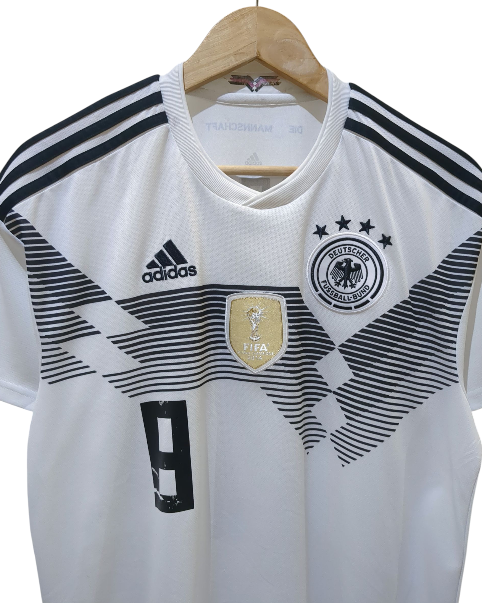 2018-19 Adidas Germany Home Shirt #8 Kroos - (L)