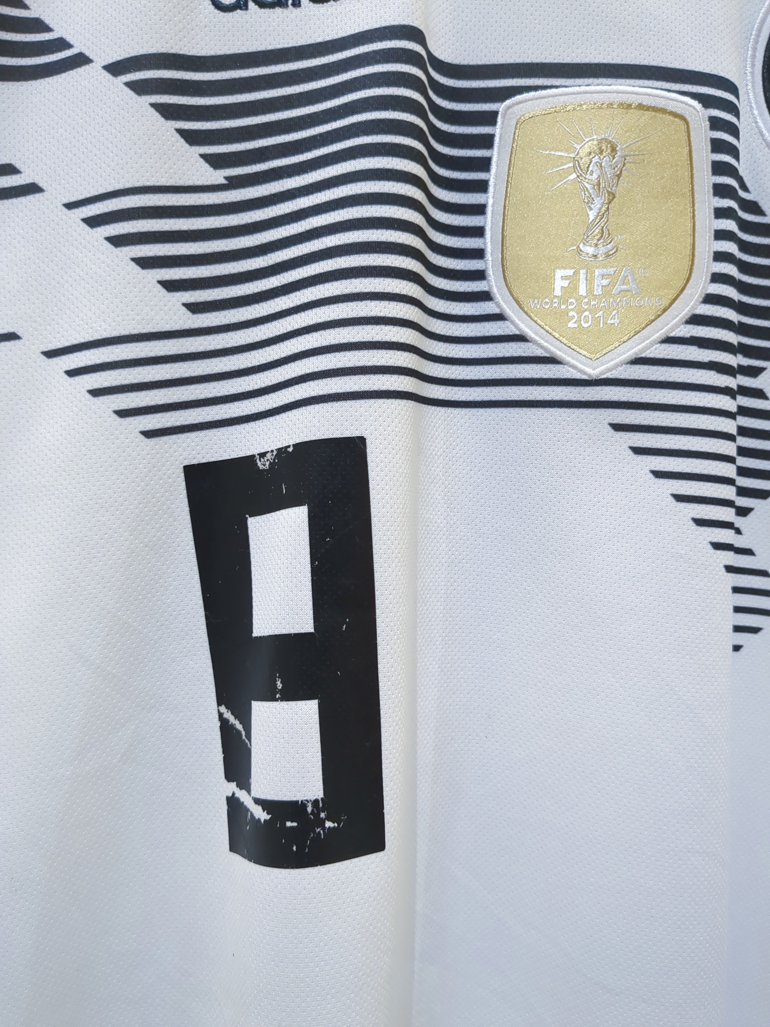 2018-19 Adidas Germany Home Shirt #8 Kroos - (L)