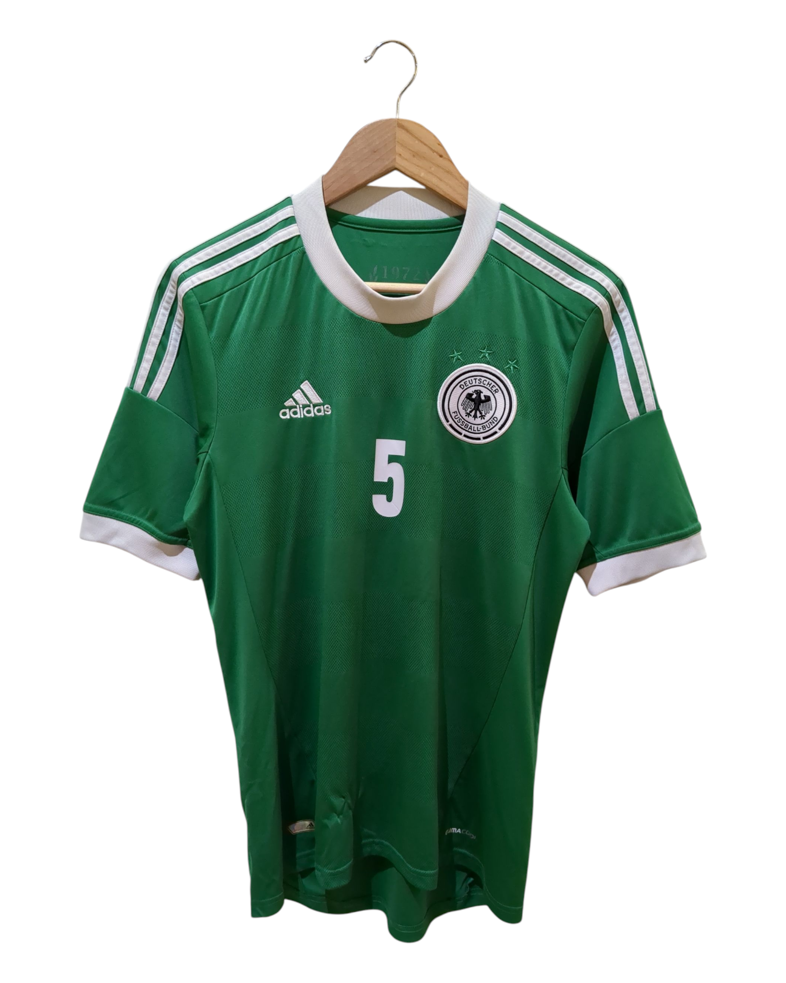 2012-13 Adidas Germany Away Shirt #5 Hummels - (M)