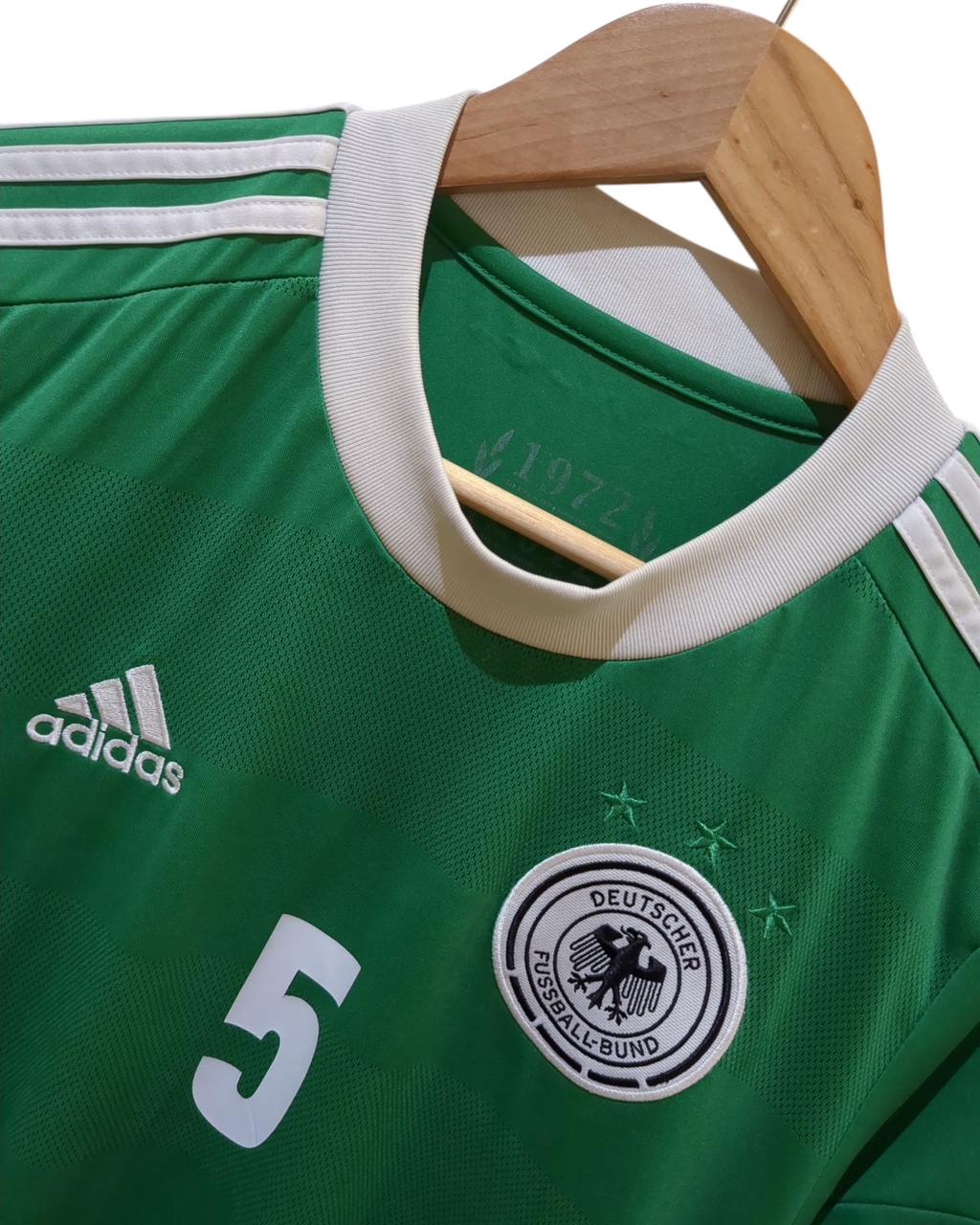 2012-13 Germany Adidas Away Shirt #5 Hummels - (M)