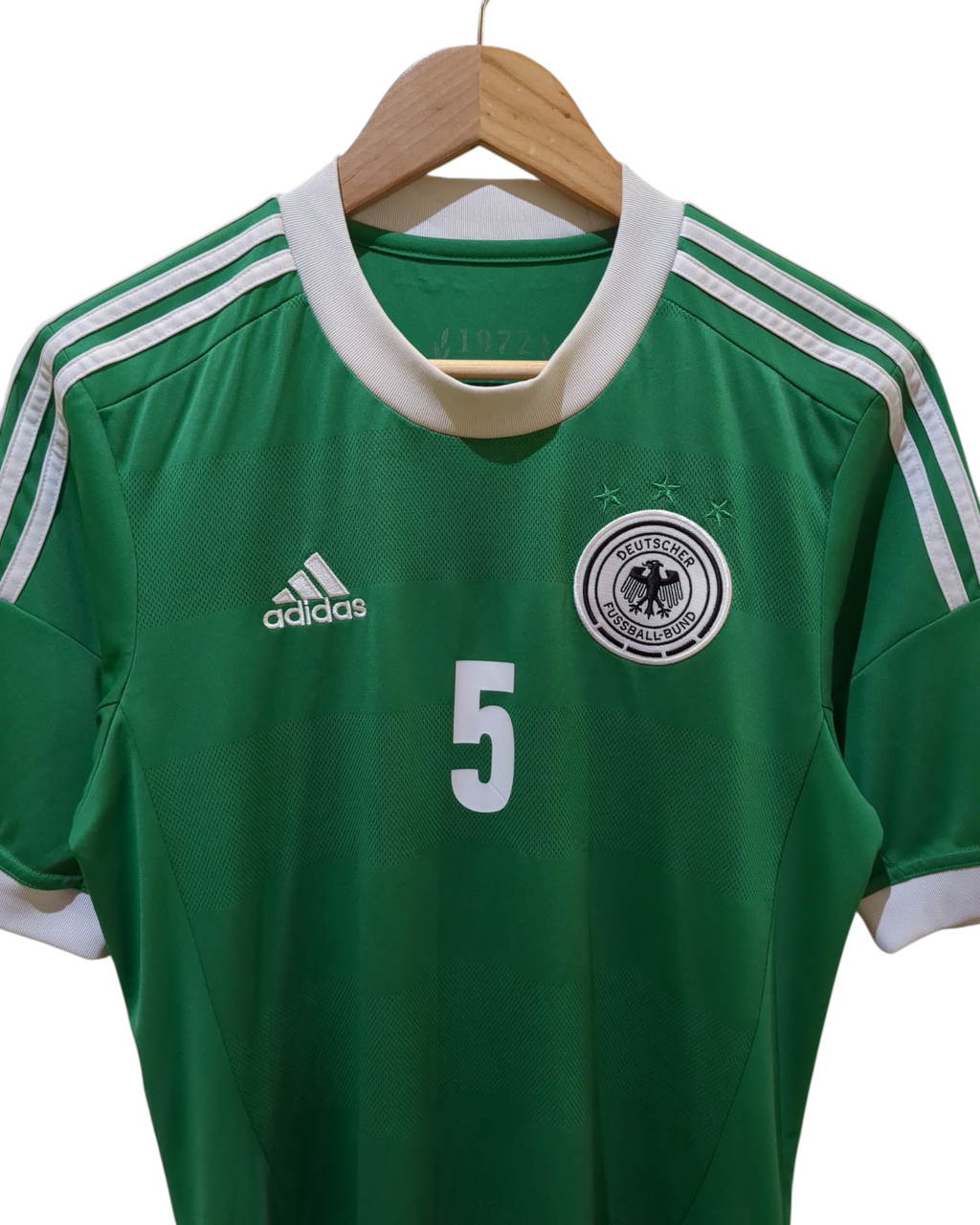 2012-13 Germany Adidas Away Shirt #5 Hummels - (M)