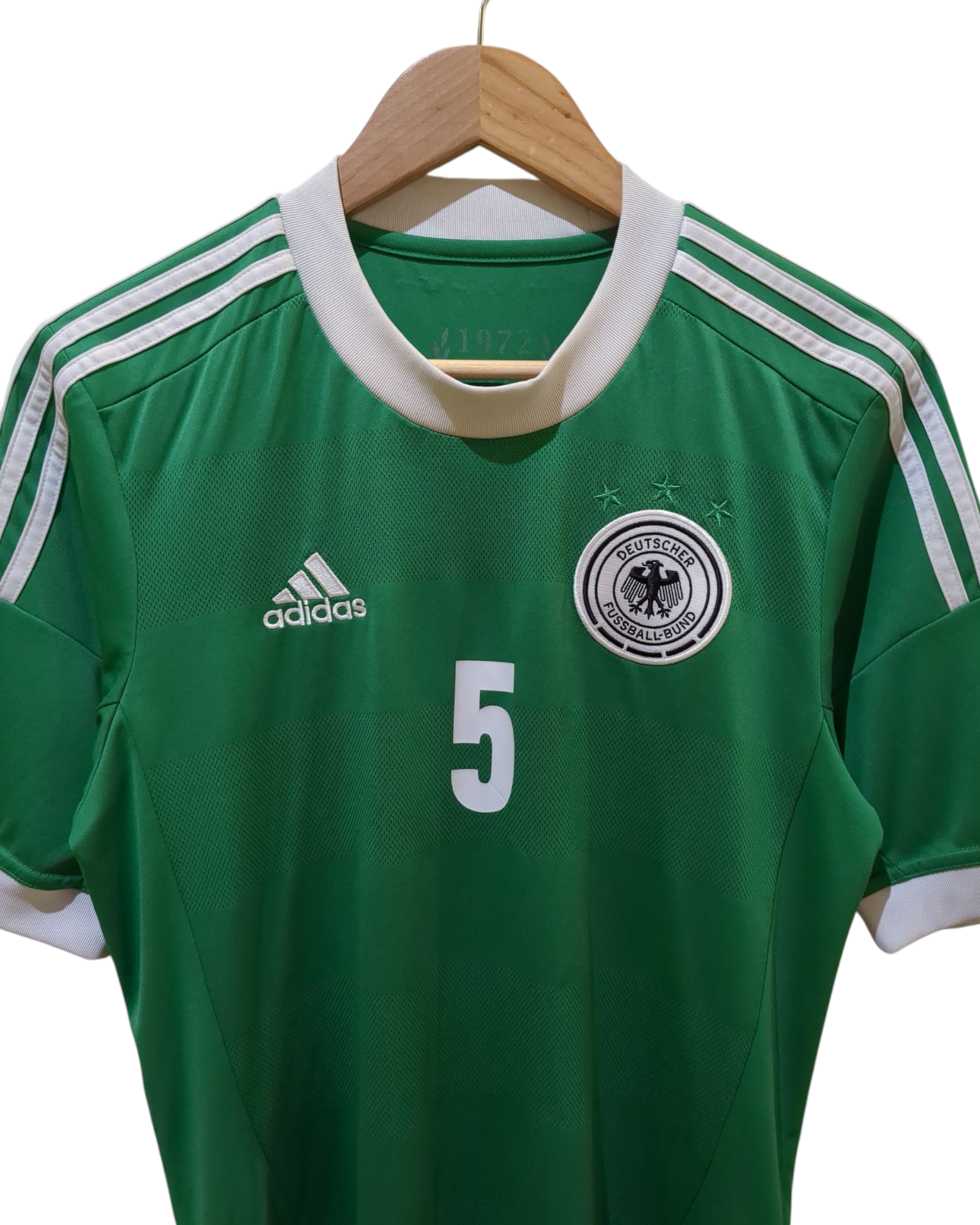2012-13 Adidas Germany Away Shirt #5 Hummels - (M)