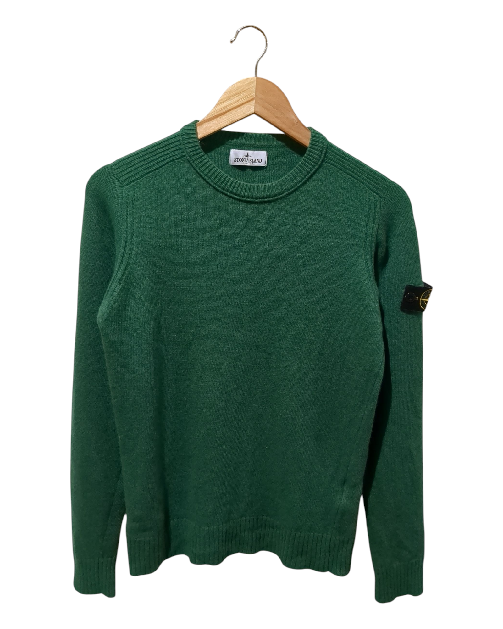 Stone Island Junior Wool Crewneck - (S)