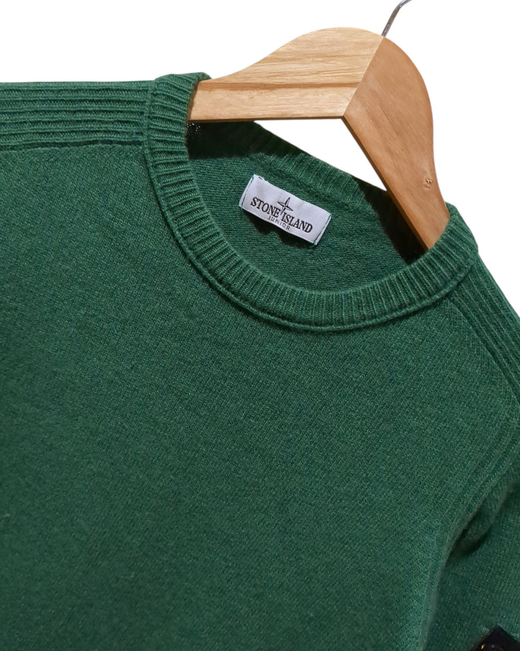 Stone Island Junior Wool Crewneck - (S)