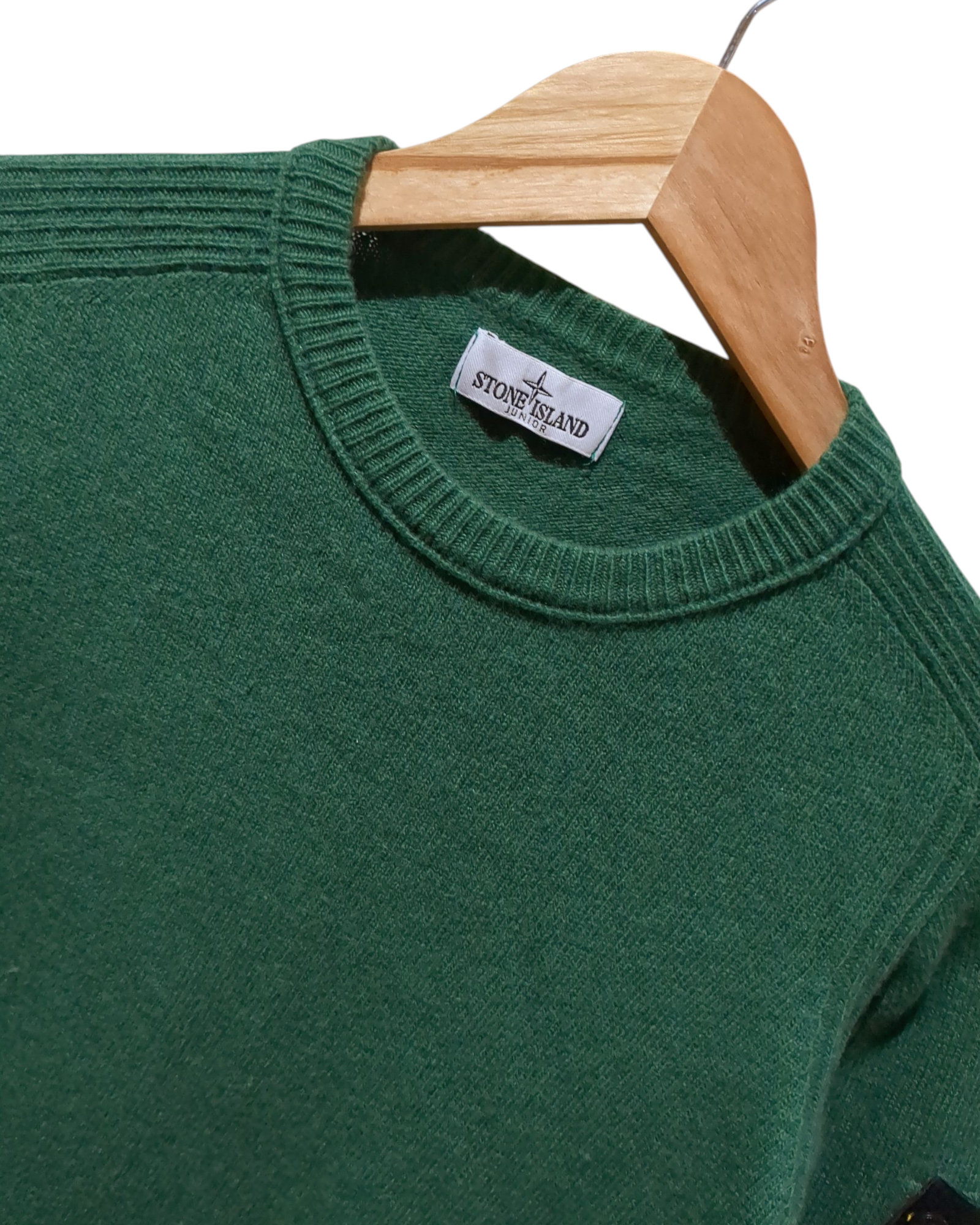 Stone Island Junior Wool Crewneck - (S)