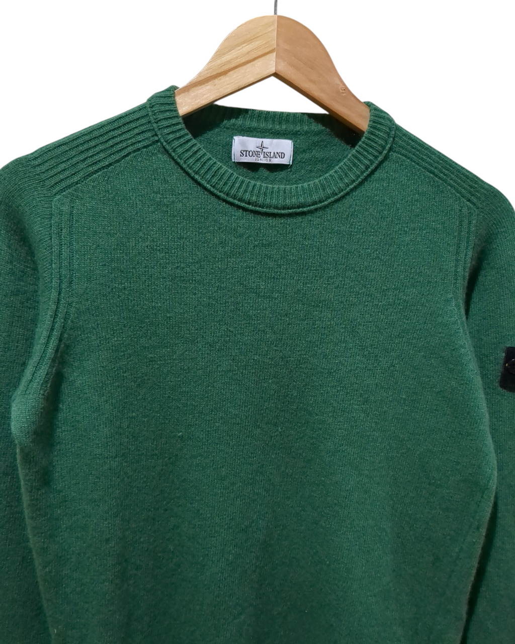 Stone Island Junior Wool Crewneck - (S)