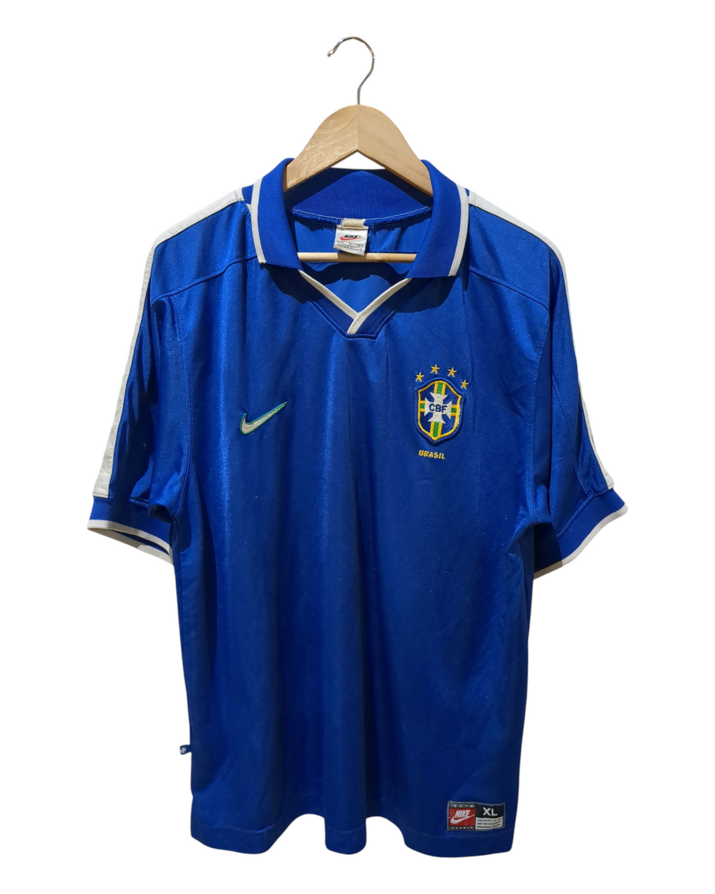 1997-98 Nike Brazil Away Shirt - (XL)