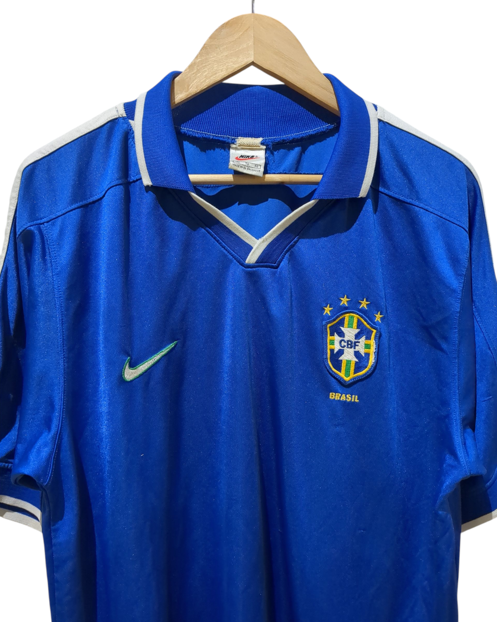 1997-98 Nike Brazil Away Shirt - (XL)