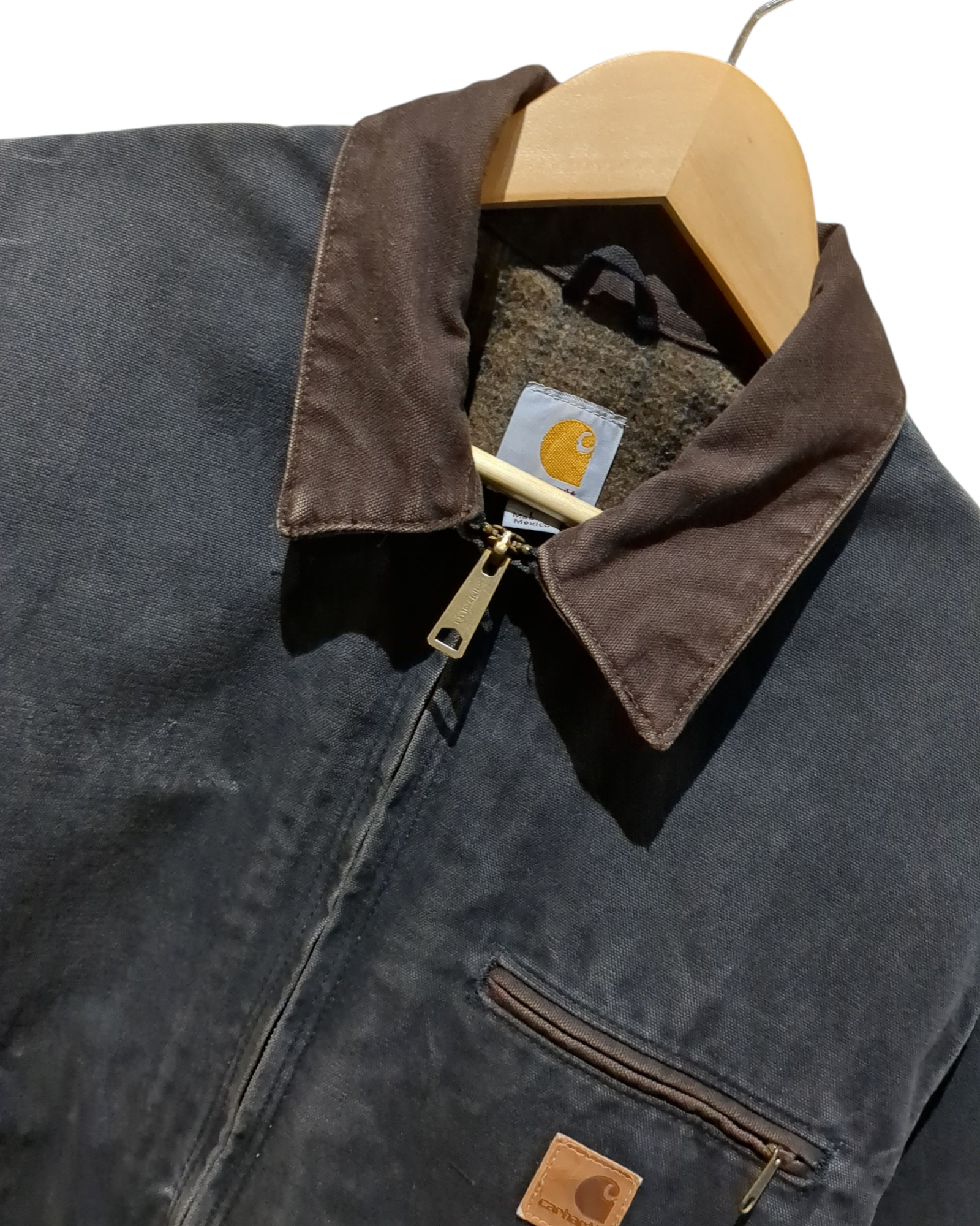 Carhartt Blanket Lined Sandstone Detroit Jacket - (XL)