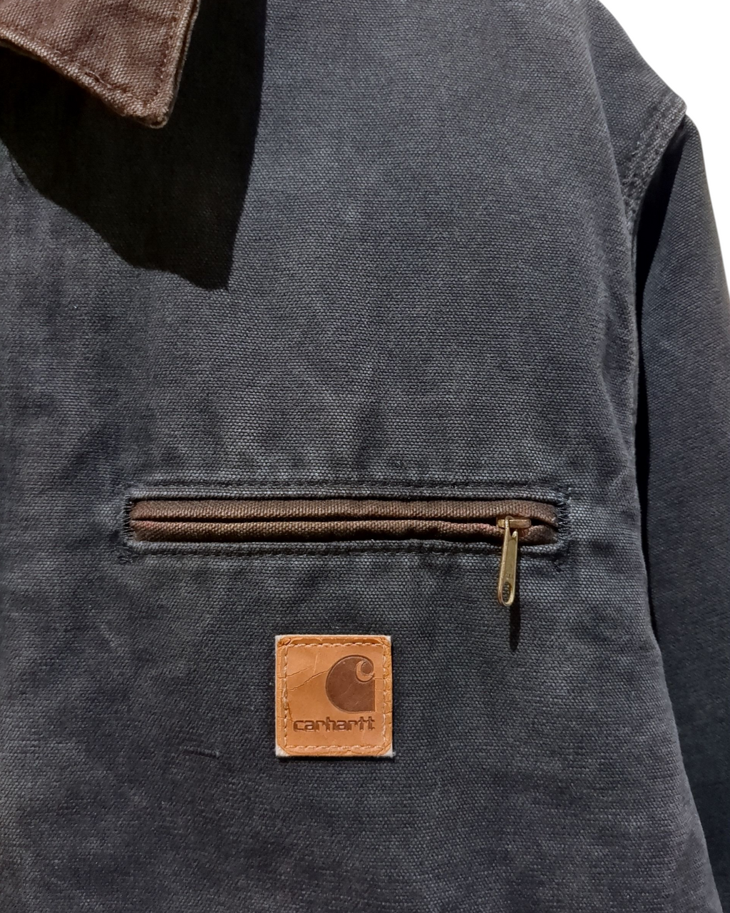 Carhartt Blanket Lined Sandstone Detroit Jacket - (XL)