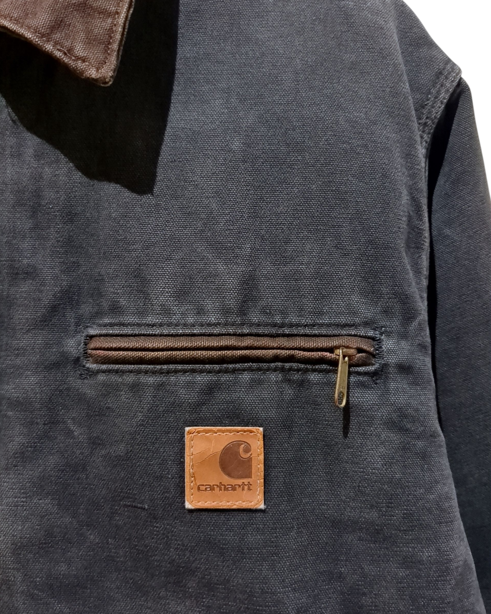 Carhartt Blanket Lined Sandstone Detroit Jacket - (XL)