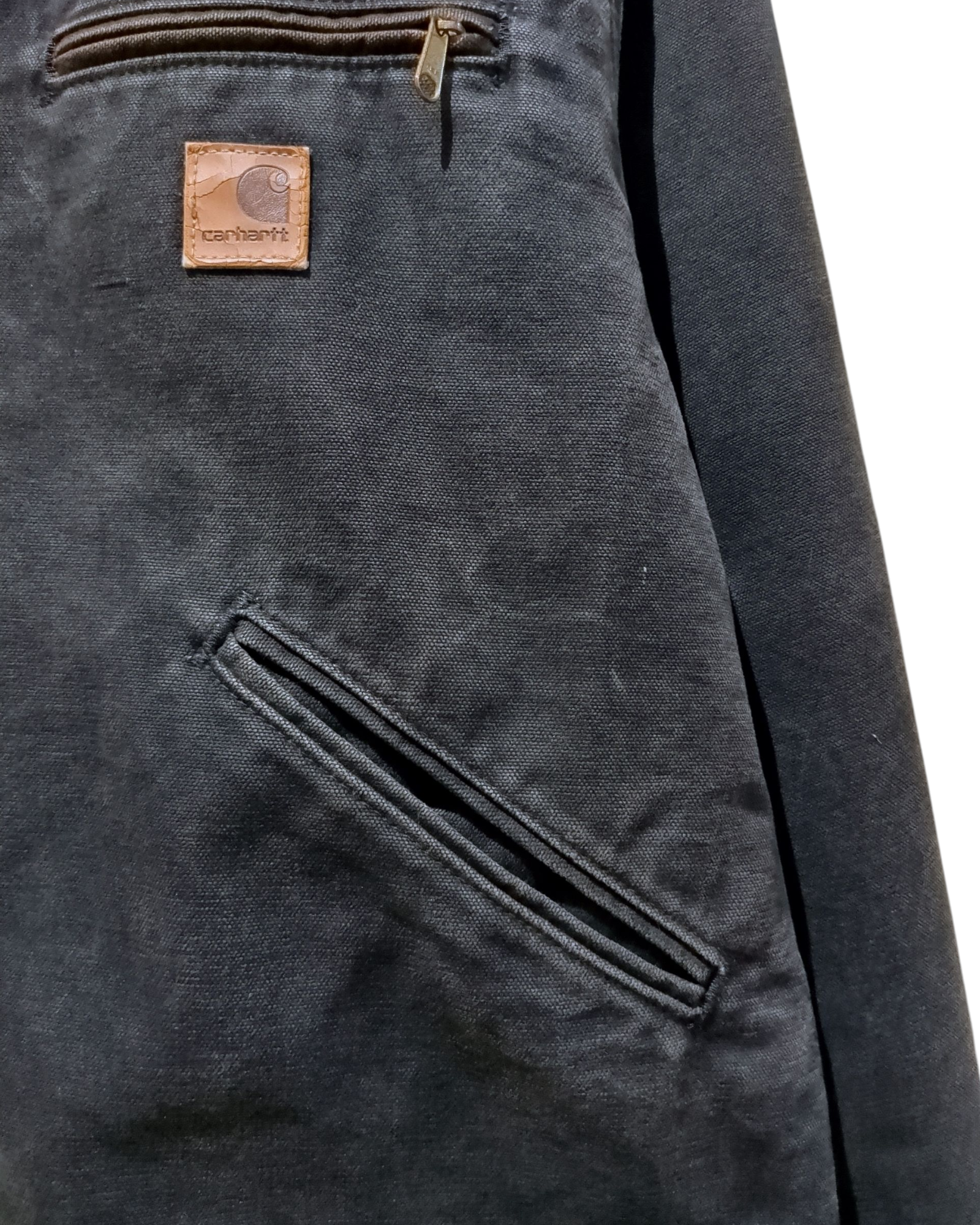 Carhartt Blanket Lined Sandstone Detroit Jacket - (XL)