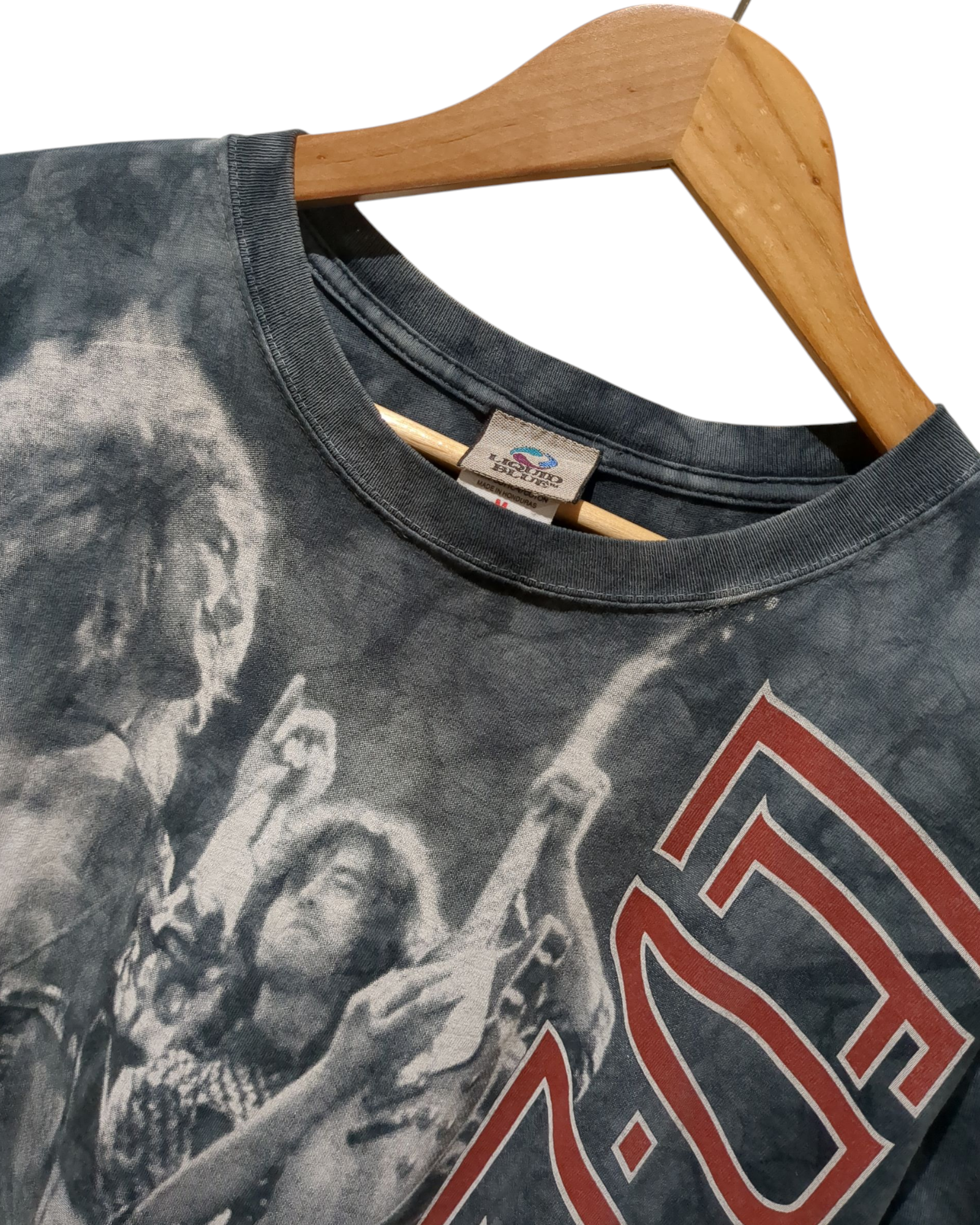 Liquid Blue 00s Led Zeppelin Tie Dye Tee - (M)