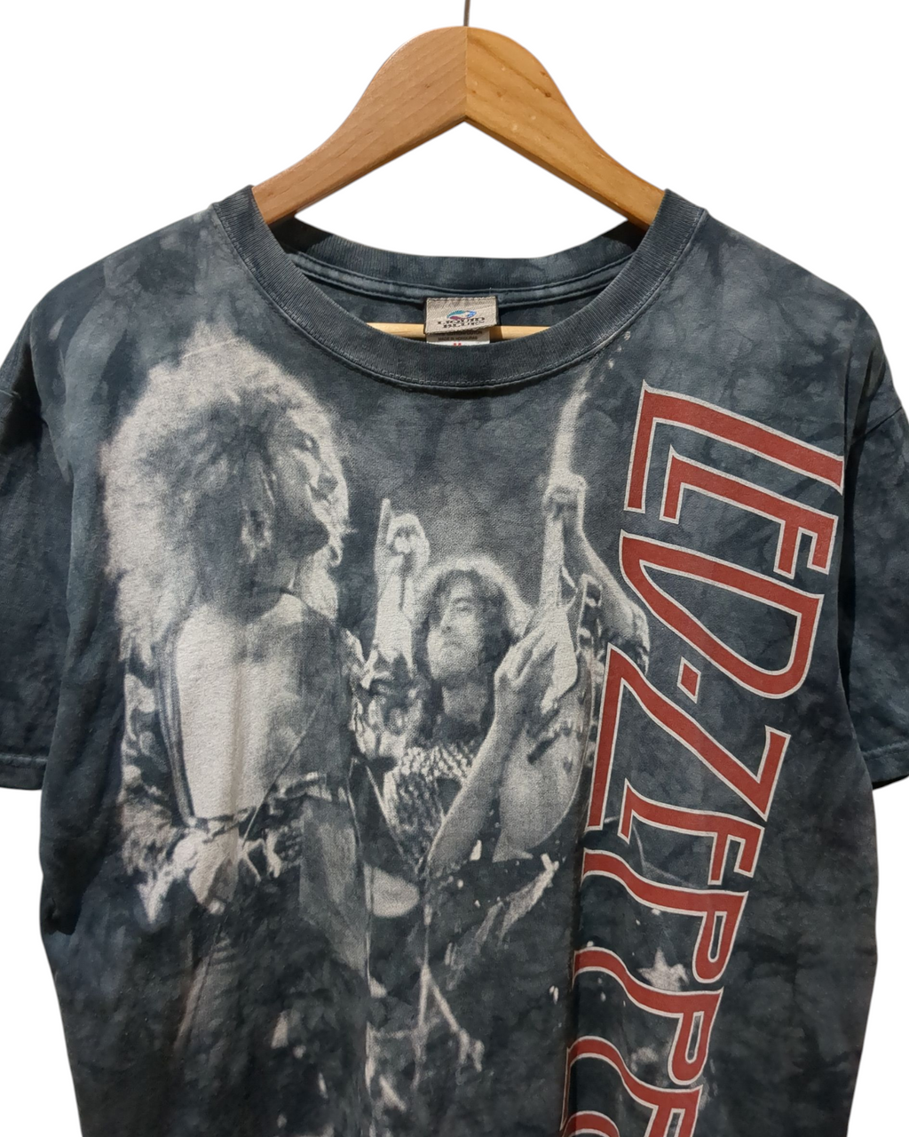 Liquid Blue 00s Led Zeppelin Tie Dye Tee - (M)