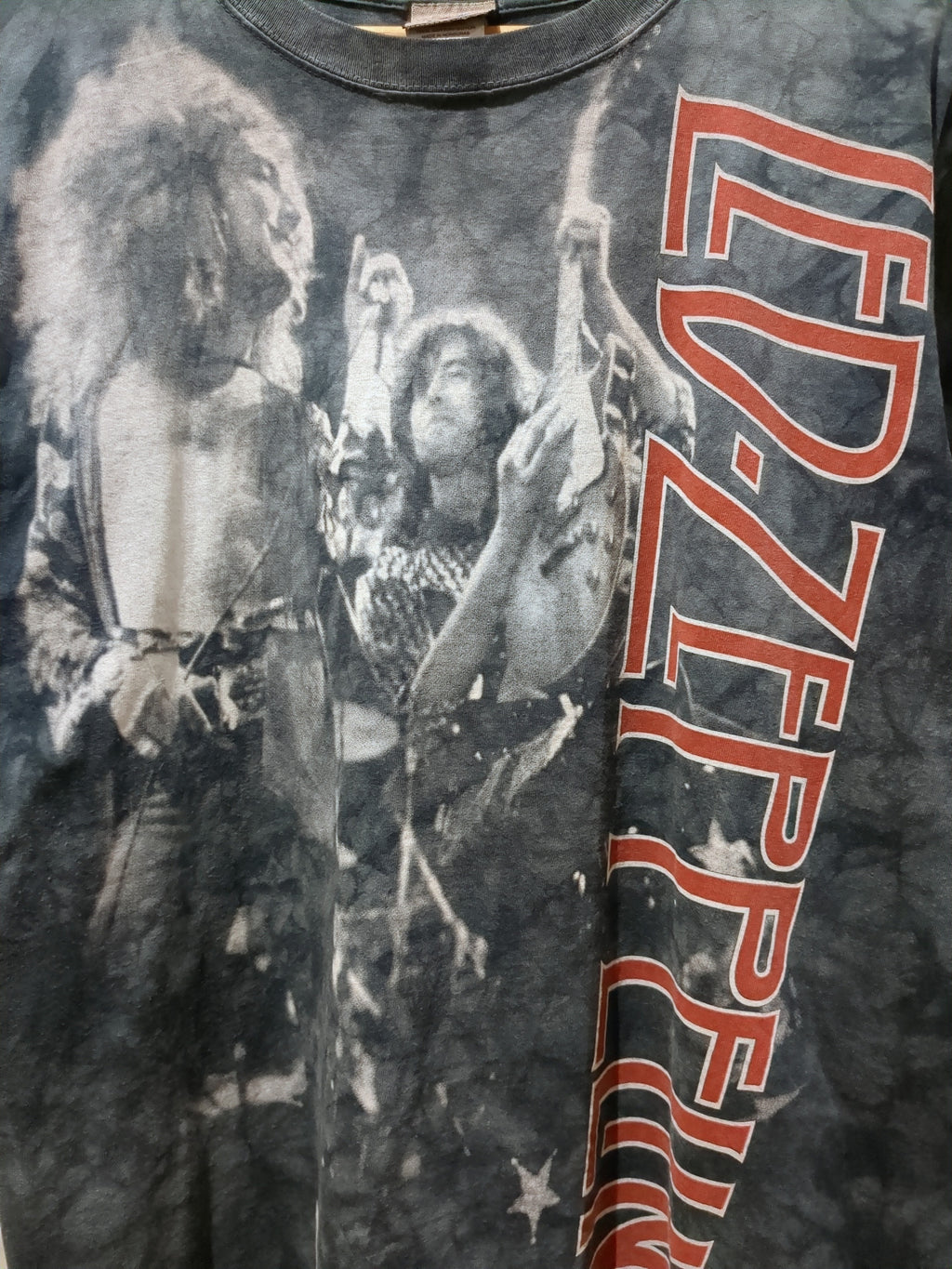 Liquid Blue 00s Led Zeppelin Tie Dye Tee - (M)