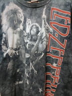 Liquid Blue 00s Led Zeppelin Tie Dye Tee - (M)