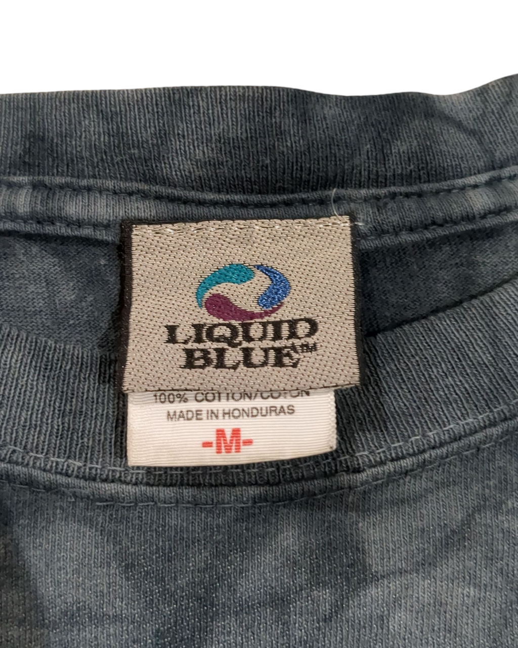 Liquid Blue 00s Led Zeppelin Tie Dye Tee - (M)