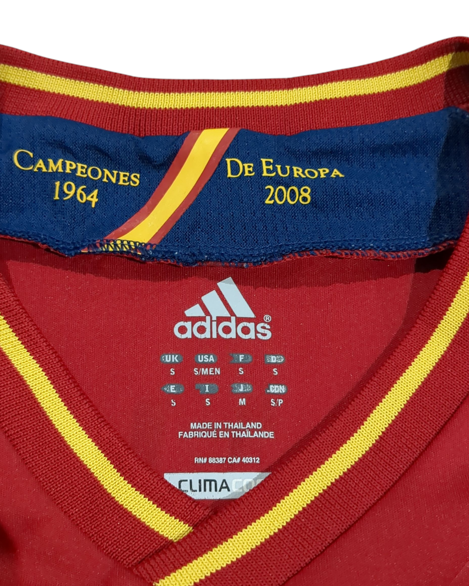 2011-12 Adidas Spain Home Shirt #8 Xavi - (S)