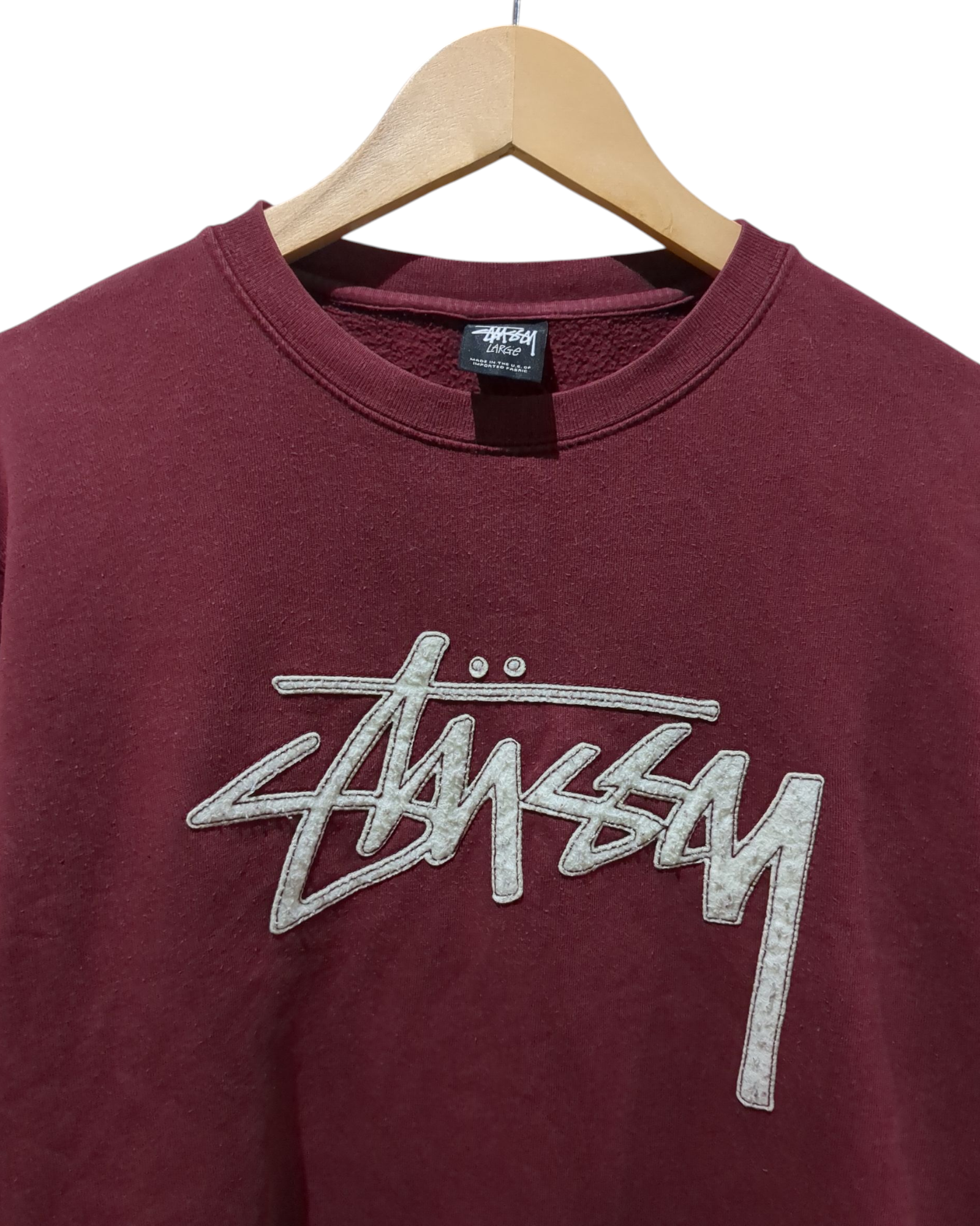 Stussy Basic Logo Sweatshirt - (L)